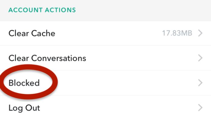 how to unblock someone on snapchat