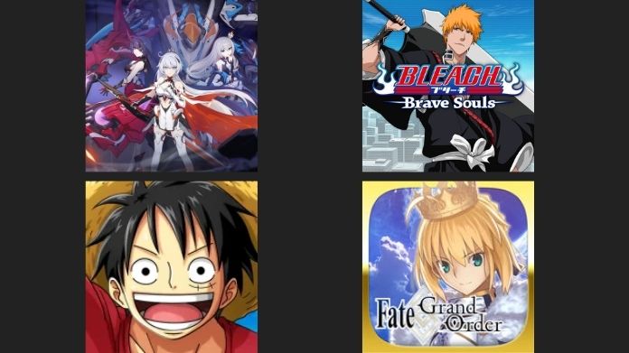 best anime games