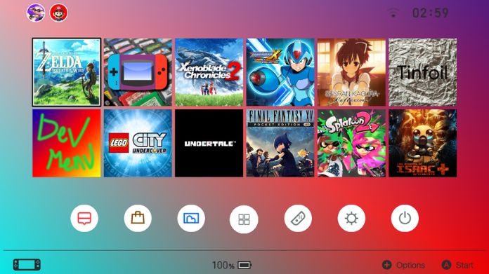 nintendo switch themes